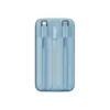 Powerbank Baseus Comet Series z wyświetlaczem 10000mAh 22.5W - niebieski + kabel USB-A - USB-C 0.3m - biały