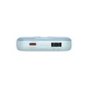 Powerbank Baseus Comet Series z wyświetlaczem 10000mAh 22.5W - niebieski + kabel USB-A - USB-C 0.3m - biały
