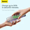 Powerbank Baseus Magnetic Mini 20000 mAh 20W - biały + kabel USB-C / USB-C