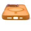 Etui Magnetic Collection MagSafe na iPhone 16 Pro - pomarańczowe
