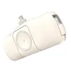 Mini powerbank Wozinsky WF16-YLS 5000mAh 15W Lightning z wbudowanym kablem USB-C i ładowarką do Apple Watch - beżowy