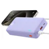 Powerbank Baseus Airpow 20W 20000mAh z kablem Baseus Simple Series USB-A - USB-C 50 cm - fioletowy