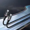 Kabel Baseus Halo USB-A - USB-C 2A 3m - czarny