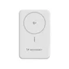 Powerbank Wozinsky WLWP-10KA0Y3WS 22,5W PD Qi2 10000 mAh, z podstawką, 1x USB-A, 1x USB-C - biały