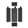 Hub Orico W5P-U2-100 4x USB-A 2.0 + microUSB 5V 1m - czarny