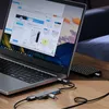 Hub USB-A/USB-C Orico YSB4-U2 stacja dokująca 2x USB-A 2.0 + 1x USB-A 3.0 + 1x USB-C 2.0 + 1x USB-C - szary