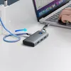 Hub USB-C Orico PW11-5P stacja dokująca 1x USB-A 3.0 + 2x USB-A 2.0 + 1x USB-C PD + 1x HDMI - szara