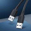 Ugreen kabel przewód USB - USB (męski - USB 3.2 Gen 1) 1 m czarny (US128 10370)