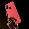 Dux Ducis Yolo eleganckie etui pokrowiec ze skóry ekologicznej Samsung Galaxy M30s czerwony