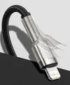 Kabel Baseus Cafule Series Metal Data USB-C / Lightning 20W PD 1 m - czarny