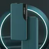 Eco Leather View Case elegancki futerał etui z klapką i funkcją podstawki Samsung Galaxy A72 4G pomarańczowy