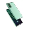 Spring Case pokrowiec żelowe etui z kolorową ramką do Samsung Galaxy A72 4G jasnoróżowy