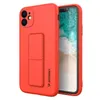 Wozinsky Kickstand Case silikonowe etui z podstawką iPhone 11 Pro czerwone