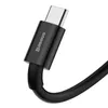 Baseus Superior kabel USB - USB Typ C 66 W (11 V / 6 A) Huawei SuperCharge SCP 2 m czarny (CATYS-A01)
