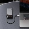 Baseus Adaman powerbank 2x USB / 1x USB Typ C / 1x micro USB 20000mAh 65W Quick Charge 3.0 Power Delivery czarny (PPIMDA-D01)