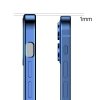 Joyroom New Beauty Series ultra cienkie przezroczyste etui z metaliczną ramką do iPhone 12 Pro złoty (JR-BP743)