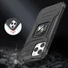 Wozinsky Ring Armor pancerne hybrydowe etui pokrowiec + magnetyczny uchwyt iPhone 13 Pro srebrny