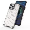 Honeycomb etui pancerny pokrowiec z żelową ramką iPhone 13 Pro Max zielony