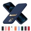 Card Case silikonowe etui portfel z kieszonką na kartę dokumenty do iPhone 11 Pro Max bordowy