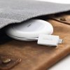 Ładowarka Ugreen CD245 40123 bezprzewodowa Qi / MagSafe 15W z kablem USB-C - biała