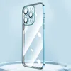 Joyroom Chery Mirror Case etui pokrowiec do iPhone 13 Pro obudowa z metaliczną ramką srebrny (JR-BP908 silver)