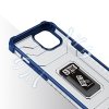Crystal Ring Case pancerne hybrydowe etui pokrowiec + magnetyczny uchwyt iPhone 12 mini niebieski