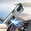 Crystal Ring Case pancerne hybrydowe etui pokrowiec + magnetyczny uchwyt iPhone 13 mini zielony
