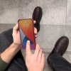 Card Armor Case etui pokrowiec do Samsung Galaxy A22 4G portfel na kartę silikonowe pancerne etui Air Bag malinowy