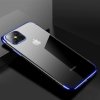 Clear Color case żelowy pokrowiec etui z metaliczną ramką iPhone 13 Pro niebieski
