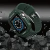 Pasek z etui ochronnym Protect Strap Band do Apple Watch 38 / 40 / 41 mm opaska obudowa pancerna - zielony