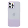 Kingxbar Plain Series etui pokrowiec do iPhone 13 Pro silikonowa obudowa fioletowy