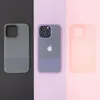 Kingxbar Plain Series etui pokrowiec do iPhone 13 Pro silikonowa obudowa szary