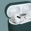 Etui do AirPods 3 silikonowy miękki pokrowiec na słuchawki + brelok karabińczyk zawieszka ciemnoniebieski (case D)