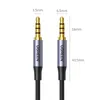 Ugreen kabel przewód AUX mini jack 3.5mm (męski) - mini jack 3,5mm (męski) 2m czarny (AV183)