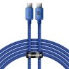 Kabel Baseus CAJY000703 USB-C - USB-C PD 100W 480Mb/s 2m - niebieski