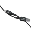Acefast kabel MFI USB - Lightning 1,8m, 2,4A czarny (C4-02 A Black)