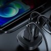 Acefast ładowarka samochodowa 66W 2x USB Typ C / USB, PPS, Power Delivery, Quick Charge 4.0, AFC, FCP, SCP czarny (B3 black)