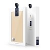 Dux Ducis Skin Pro kabura etui pokrowiec z klapką Samsung Galaxy S22 Ultra złoty