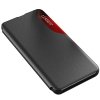 Eco Leather View Case elegancki futerał etui z klapką i funkcją podstawki Samsung Galaxy A73 czerwony
