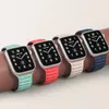 Pasek magnetyczny Magnetic Strap opaska bransoleta do Apple Watch 41 mm - czerwony