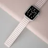 Pasek magnetyczny Magnetic Strap opaska bransoleta do Apple Watch 41 mm - niebieski