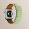 Pasek magnetyczny Magnetic Strap opaska bransoleta do Apple Watch 45 mm - czerwony