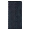 Magnet Strap Case etui do Samsung Galaxy S22+ (S22 Plus) pokrowiec portfel + mini smycz zawieszka niebieski