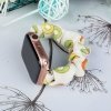 Materiałowa opaska do Apple Watch 38 / 40 / 41 mm pasek bransoleta bransoletka na gumce - kiwi