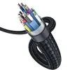 Baseus Enjoyment kabel adapter przewód HDMI 4K60Hz 0.75m ciemnoszary