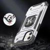 Wozinsky Ring Armor etui iPhone 14 pancerny pokrowiec uchwyt magnetyczny ring srebrne