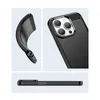 Carbon Case etui iPhone 14 Pro elastyczny żelowy pokrowiec na tył plecki czarny