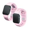 3MK Silicone Watch Strap Powder Pinkdla Apple Watch 42/44/45/49 mm