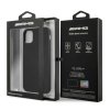 AMG AMHCN61DOLBK iPhone 11 / Xr 6,1 czarny/black hardcase Leather Hot Stamped