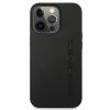 AMG AMHCP13LDOLBK iPhone 13 Pro / 136,1 czarny/black hardcase Leather Hot Stamped